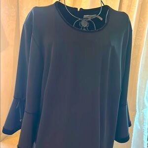 Calvin Klein Black Long Sleeve Dress